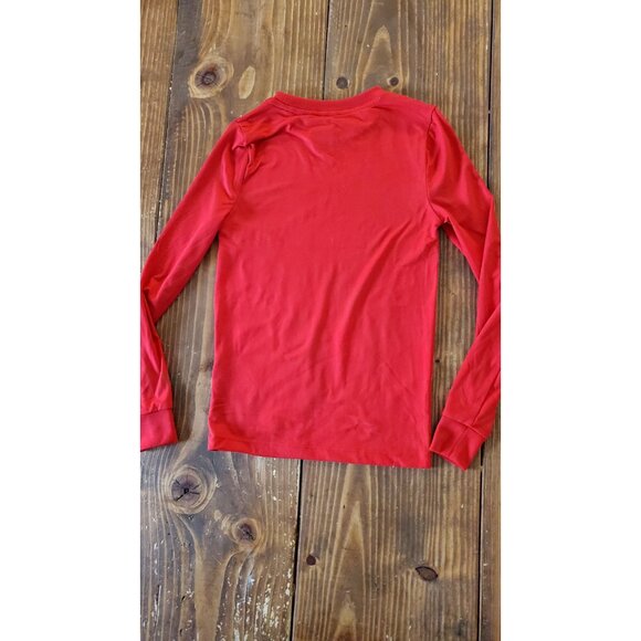 Dr. Seuss Go Grinch Or Go Home Kids PJ Set Long Sleeve Red Striped Pants Size 10 - Picture 7 of 7